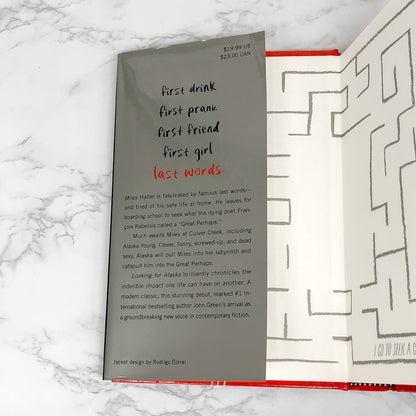 Looking For Alaska by John Green SIGNED! [10th ANNIVERSARY EDITION HARDCOVER]