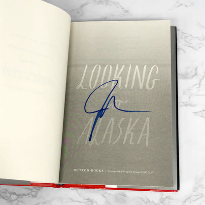 Looking For Alaska by John Green SIGNED! [10th ANNIVERSARY EDITION HARDCOVER]