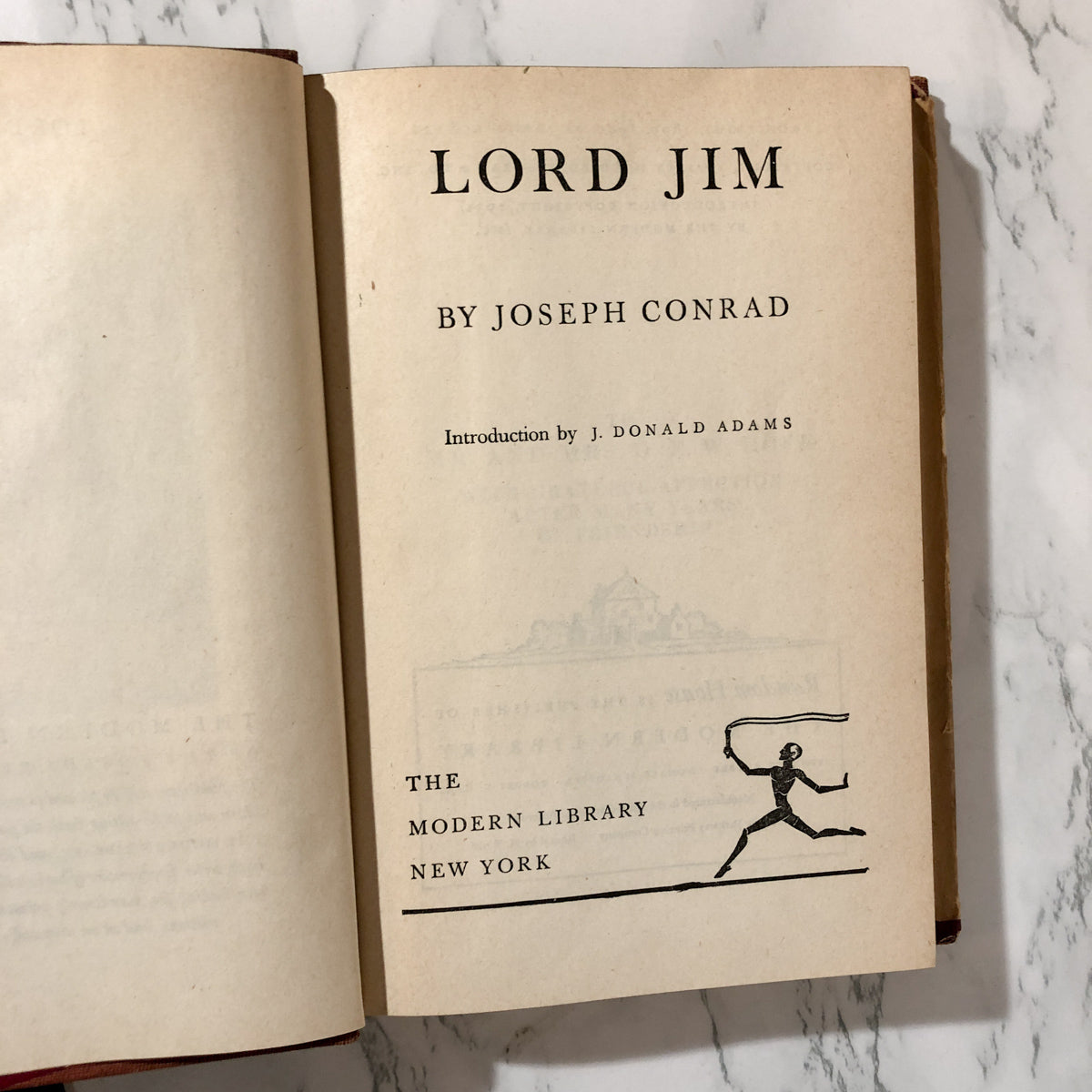 Lord Jim by Joseph Conrad [MODERN LIBRARY / 1931] - Bookshop Apocalypse