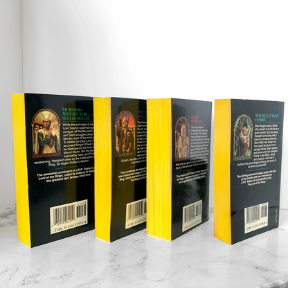The Lord of the Rings & The Hobbit by J.R.R. Tolkien [FOUR PAPERBACK SET] - Bookshop Apocalypse