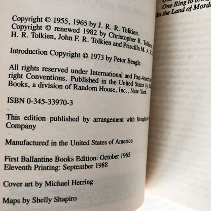 The Lord of the Rings & The Hobbit by J.R.R. Tolkien [FOUR PAPERBACK SET] - Bookshop Apocalypse