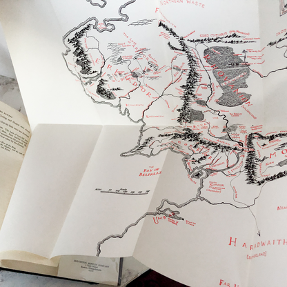 The Lord of the Rings Trilogy by JRR Tolkien [1965 HARDCOVER BOX SET] - Bookshop Apocalypse