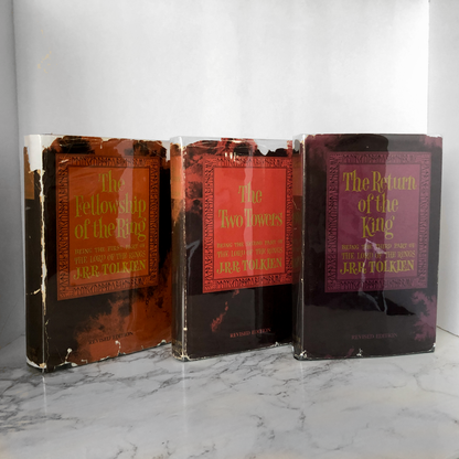 The Lord of the Rings Trilogy by JRR Tolkien [1965 HARDCOVER BOX SET] - Bookshop Apocalypse