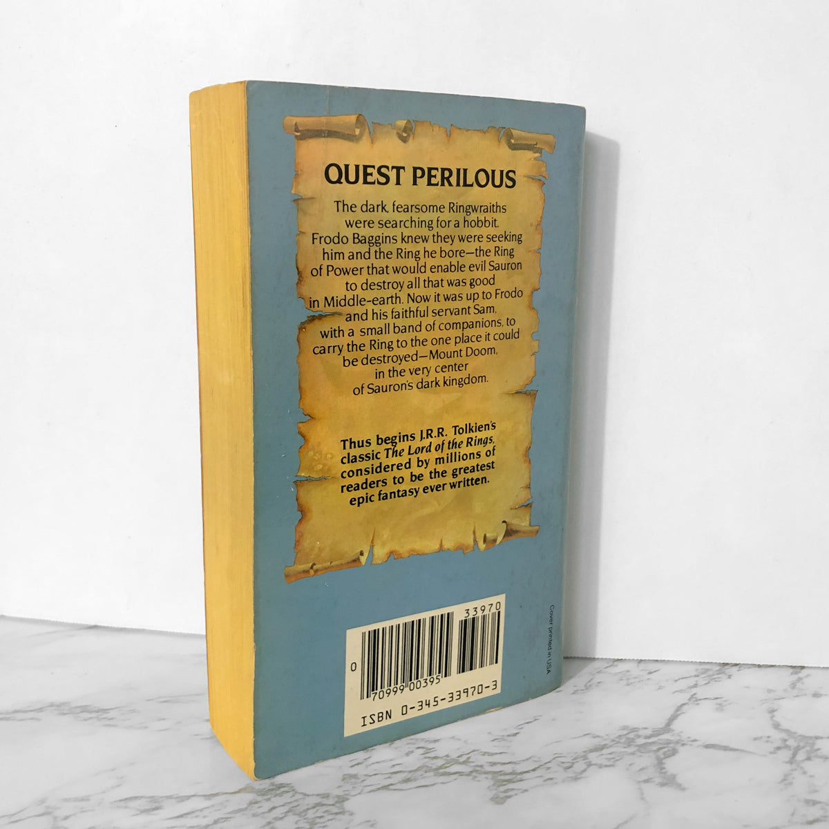 The Fellowship of the Ring by J.R.R. Tolkien [1986 PAPERBACK] - Bookshop Apocalypse