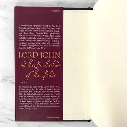 Lord John and the Brotherhood of the Blade by Diana Gabaldon SIGNED! [FIRST EDITION / FIRST PRINTING] 2007