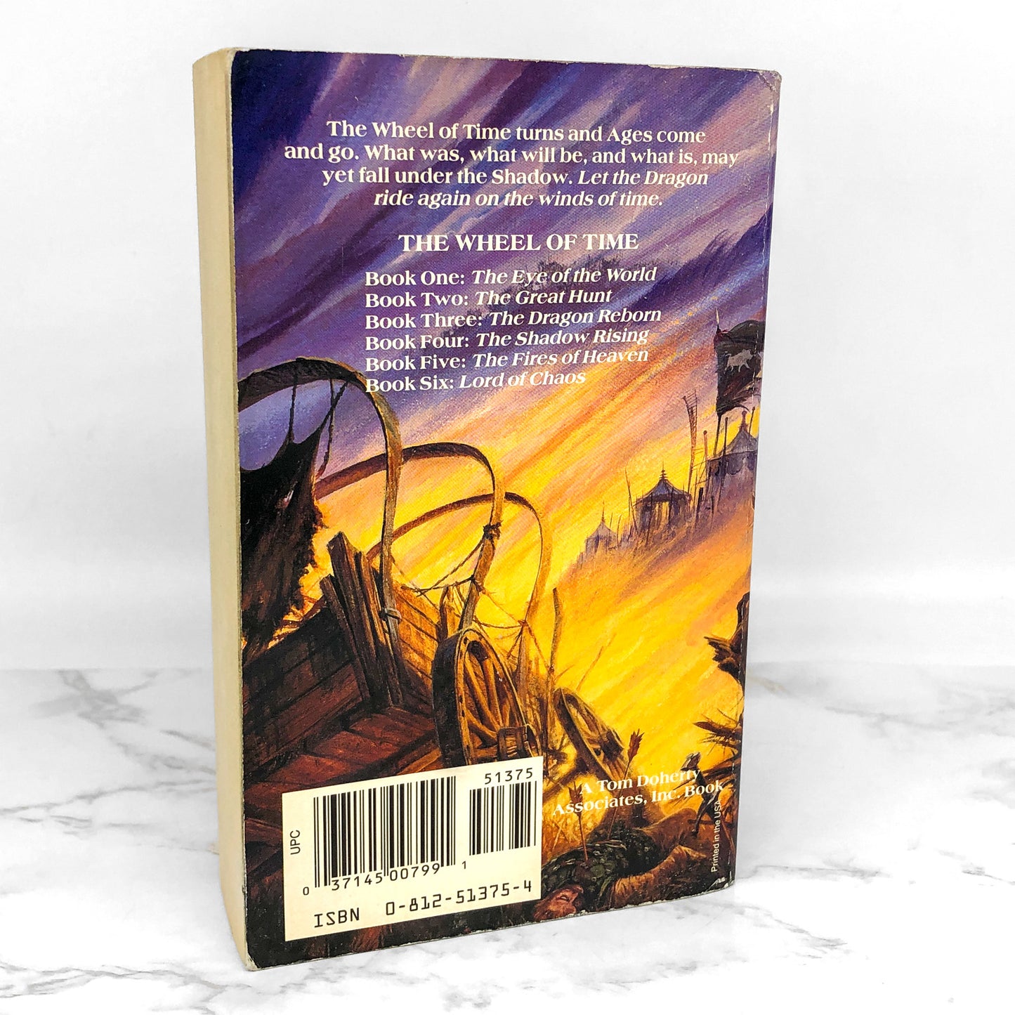 Lord of Chaos by Robert Jordan [1995 PAPERBACK] Wheel of Time #6