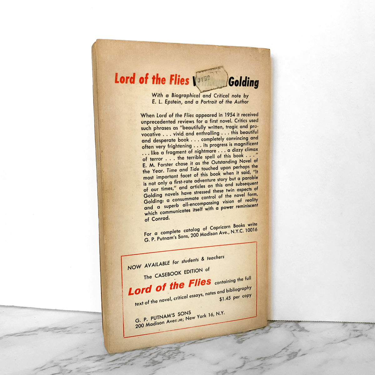 Lord of the Flies by William Golding [1959 PAPERBACK] - Bookshop Apocalypse