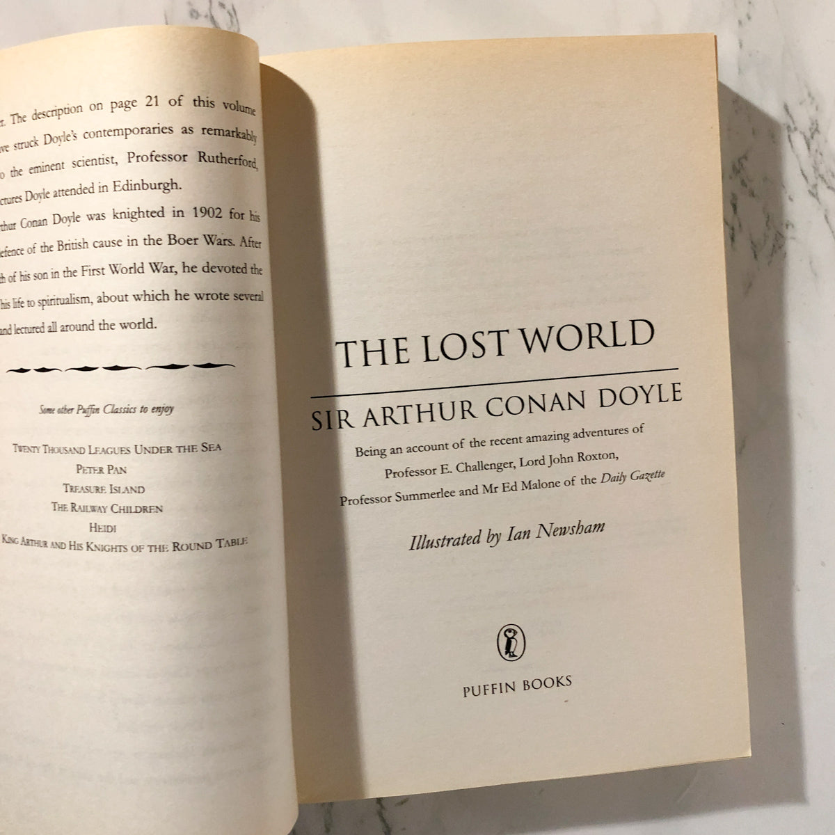 The Lost World by Sir Arthur Conan Doyle [UK TRADE PAPERBACK] - Bookshop Apocalypse