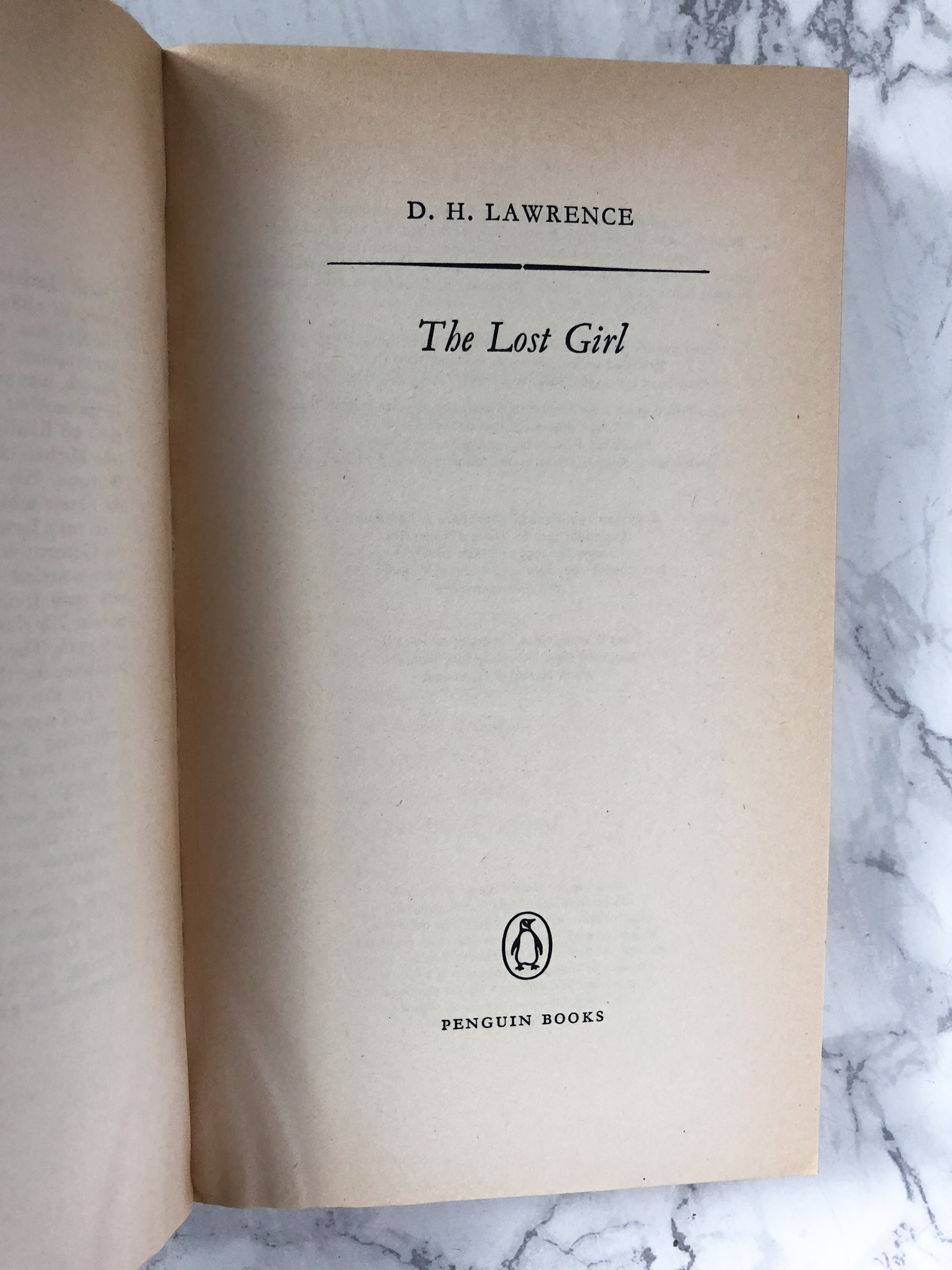 The Lost Girl by D.H. Lawrence [1978 PAPERBACK] - Bookshop Apocalypse