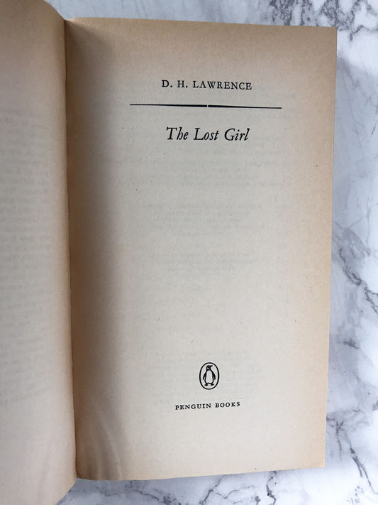 The Lost Girl by D.H. Lawrence [1978 PAPERBACK] - Bookshop Apocalypse
