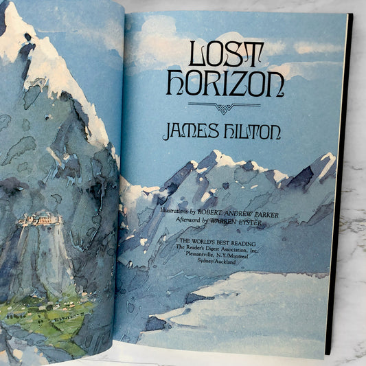 Lost Horizon by James Hilton [ILLUSTRATED HARDCOVER / 1990]