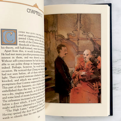 Lost Horizon by James Hilton [ILLUSTRATED HARDCOVER / 1990]