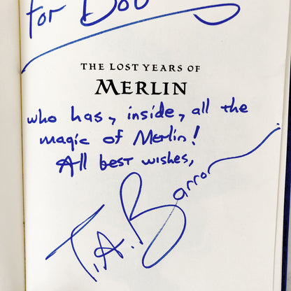 The Lost Years of Merlin by T.A Barron SIGNED! [FIRST EDITION] 1996