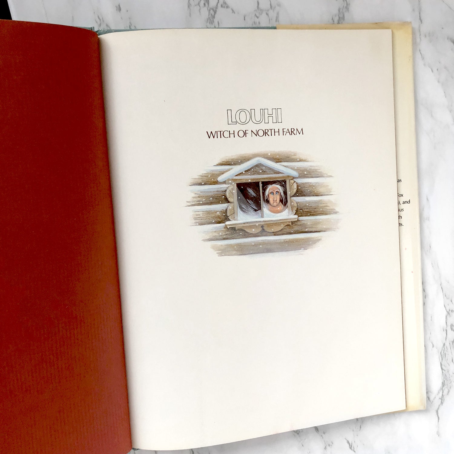 Louhi: Witch of North Farm by Toni de Gerez & Barbara Cooney [FIRST EDITION / 1986] - Bookshop Apocalypse