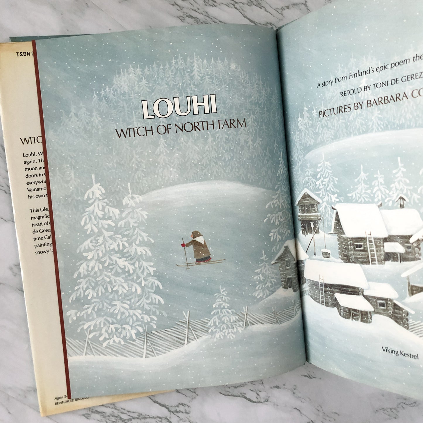 Louhi: Witch of North Farm by Toni de Gerez & Barbara Cooney [FIRST EDITION / 1986] - Bookshop Apocalypse