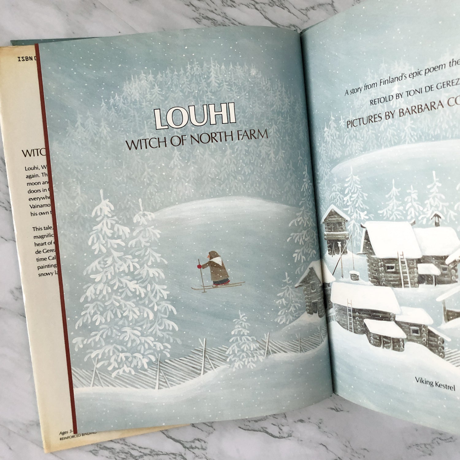 Louhi: Witch of North Farm by Toni de Gerez & Barbara Cooney [FIRST EDITION / 1986] - Bookshop Apocalypse