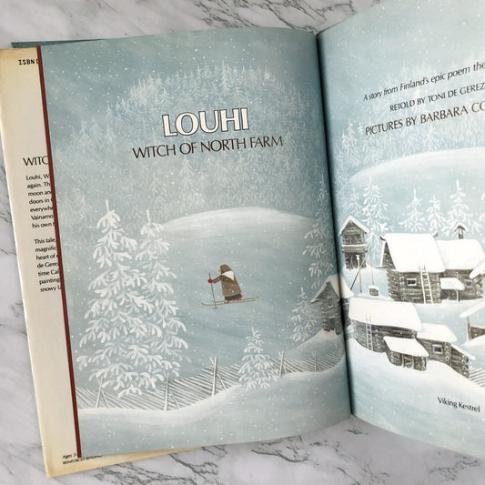 Louhi: Witch of North Farm by Toni de Gerez & Barbara Cooney [FIRST EDITION / 1986] - Bookshop Apocalypse