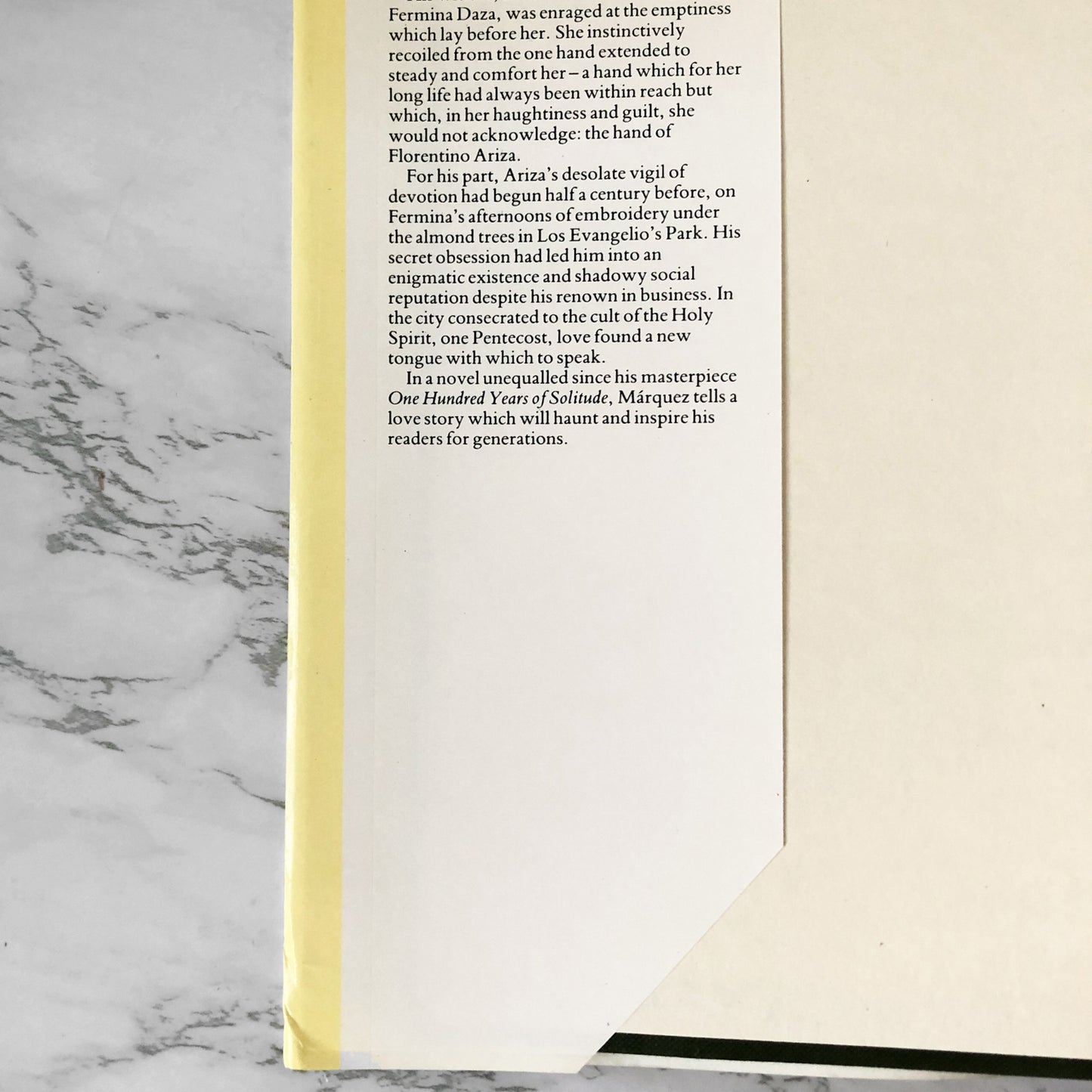 Love in The Time of Cholera by Gabriel García Márquez [UK FIRST EDITION] - Bookshop Apocalypse