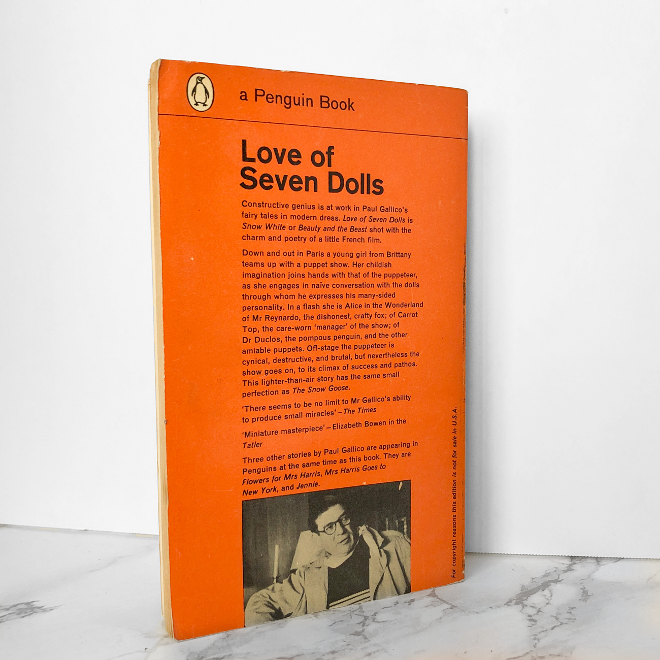 Love of Seven Dolls by Paul Gallico - Bookshop Apocalypse