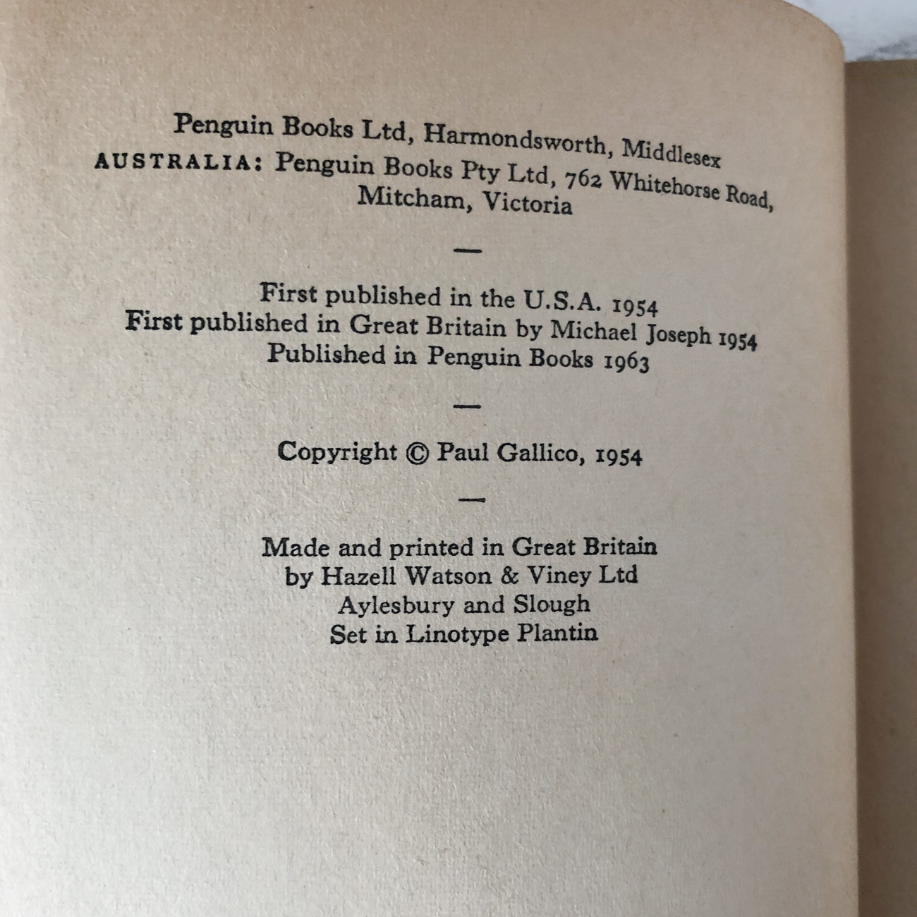 Love of Seven Dolls by Paul Gallico - Bookshop Apocalypse