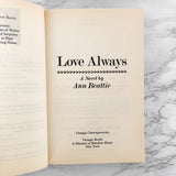 Love Always by Ann Beattie [1986 TRADE PAPERBACK]