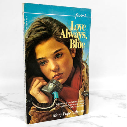 Love Always, Blue by Mary Pope Osborne [FIRST EDITION PAPERBACK] 1983 • Point
