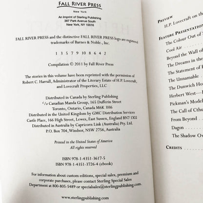 H.P. Lovecraft Goes to the Movies: The Classic Stories that Inspired the Classic Horror Films [TRADE PAPERBACK] 2011