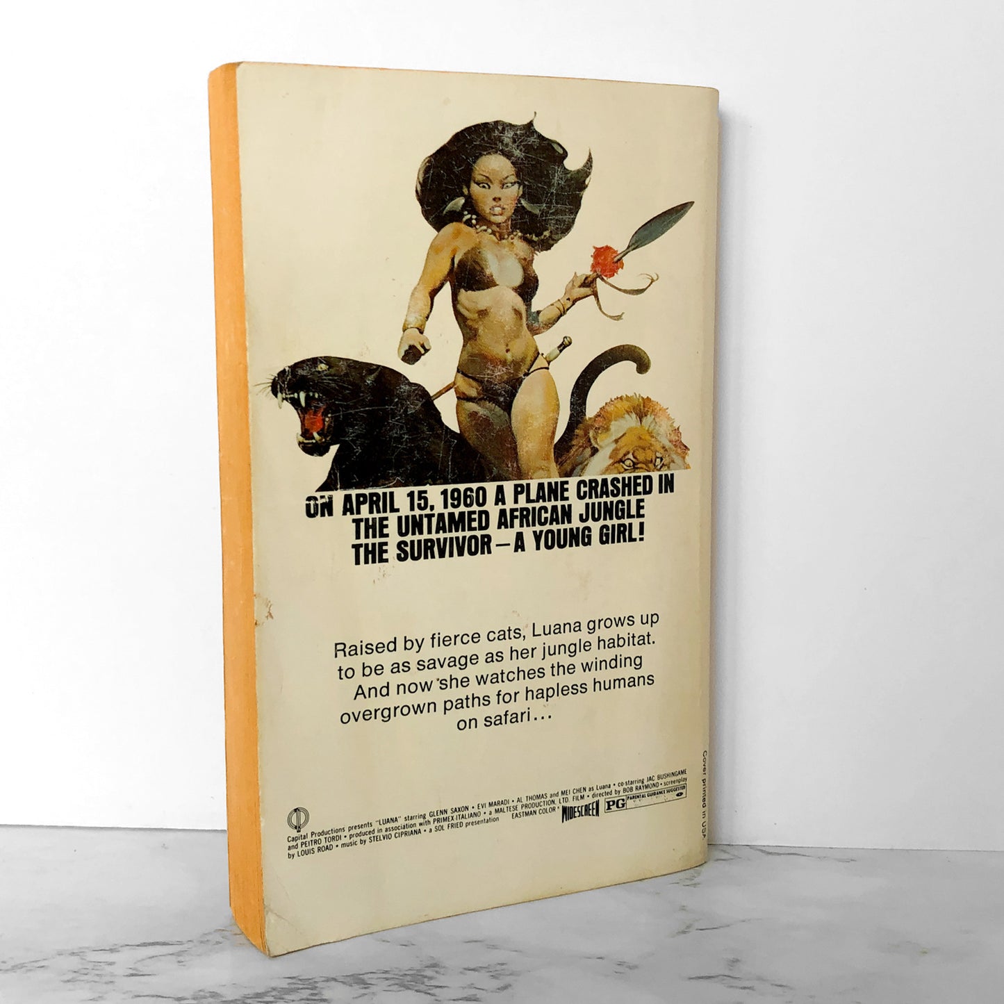 Luana by Alan Dean Foster [1974 MOVIE TIE-IN PAPERBACK]