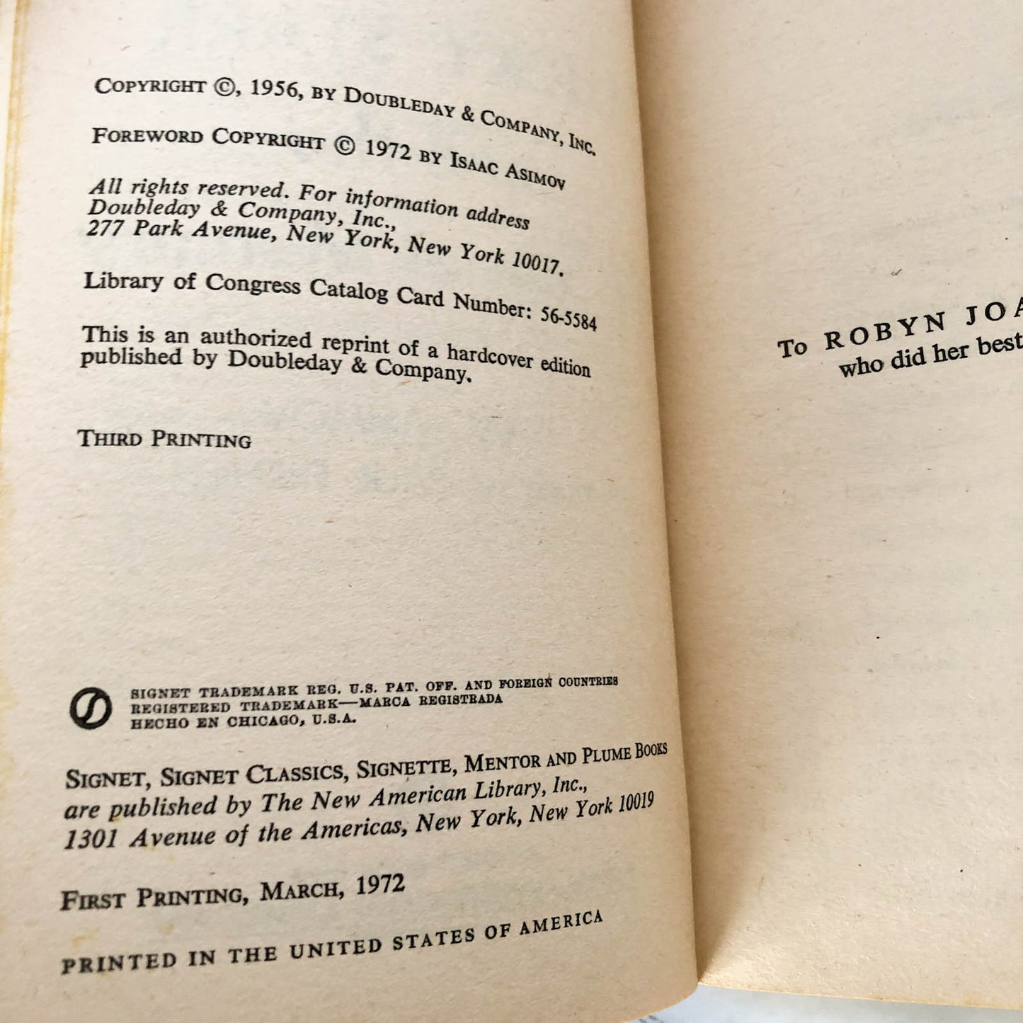 Lucky Starr and the Big Sun of Mercury by Isaac Asimov [1972 PAPERBACK]