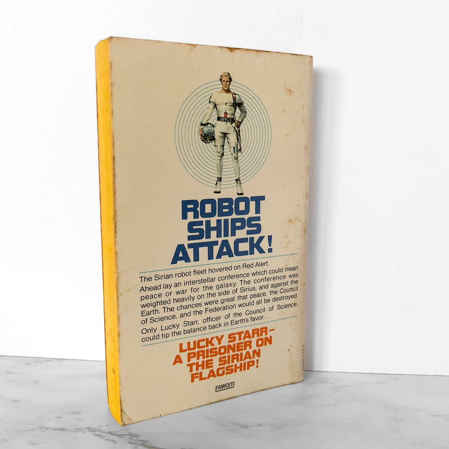 Lucky Starr and the Rings of Saturn by Isaac Asimov [1978 PAPERBACK]