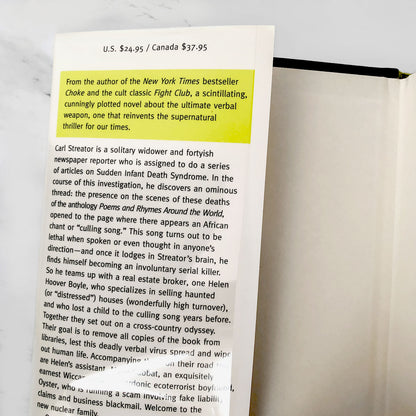 Lullaby by Chuck Palahniuk [FIRST EDITION] 2002