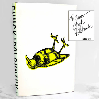Lullaby by Chuck Palahniuk SIGNED! [FIRST EDITION / FIRST PRINTING] 2002