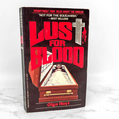 Lust For Blood by Olga Hoyt [FIRST PAPERBACK PRINTING] 1986