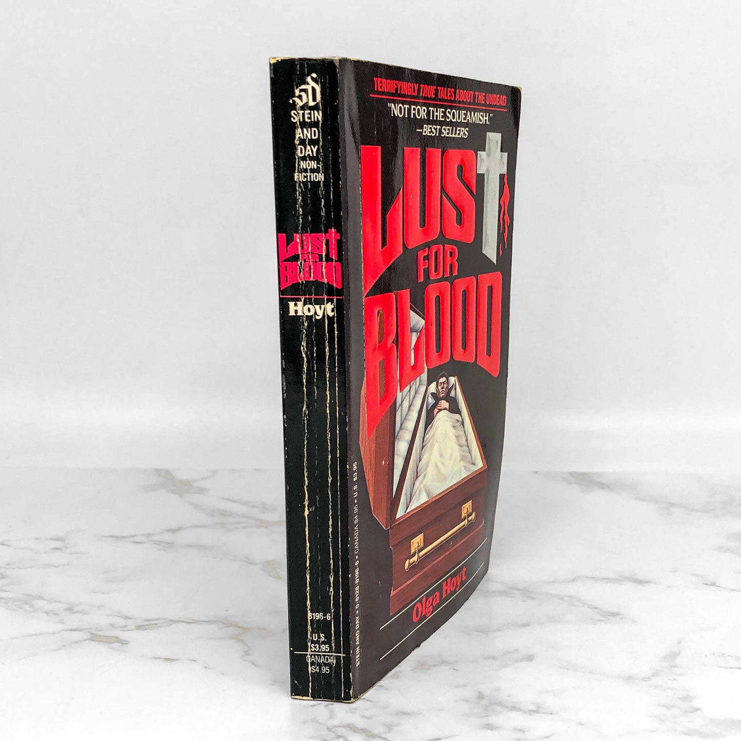 Lust For Blood by Olga Hoyt [FIRST PAPERBACK PRINTING] 1986