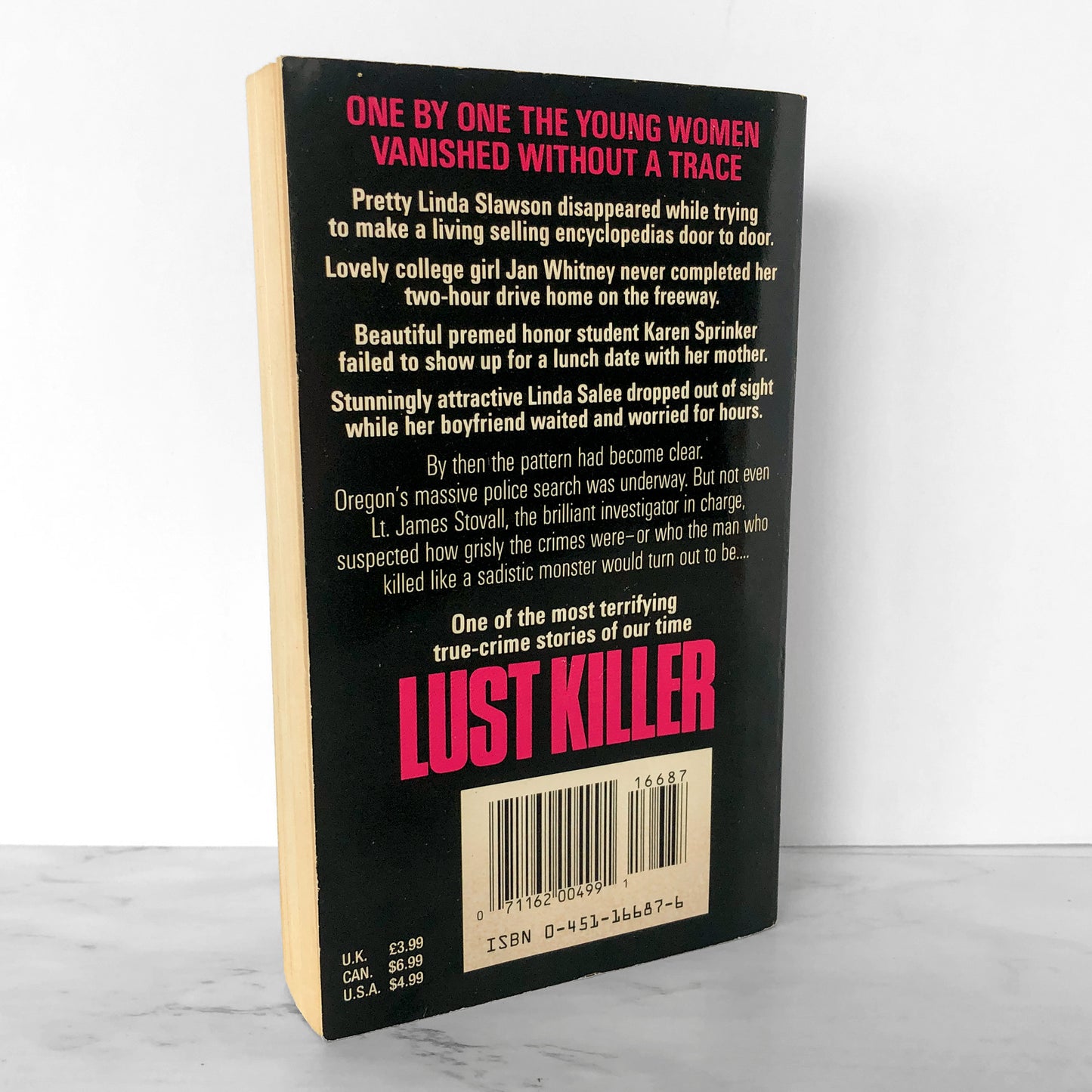 Lust Killer by Ann Rule [1988 PAPERBACK]