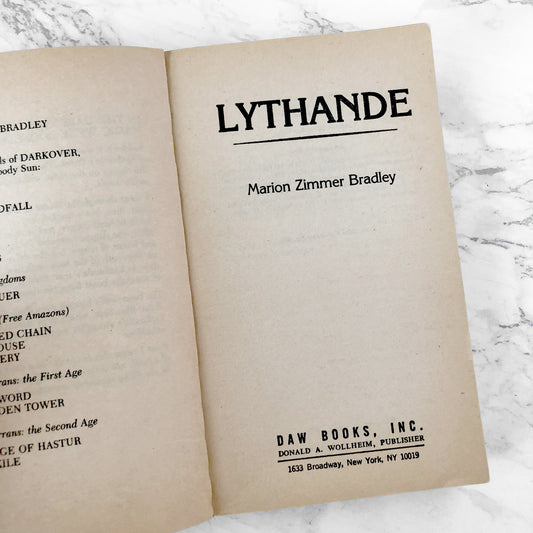 Lythande by Marion Zimmer Bradley [1986 PAPERBACK]