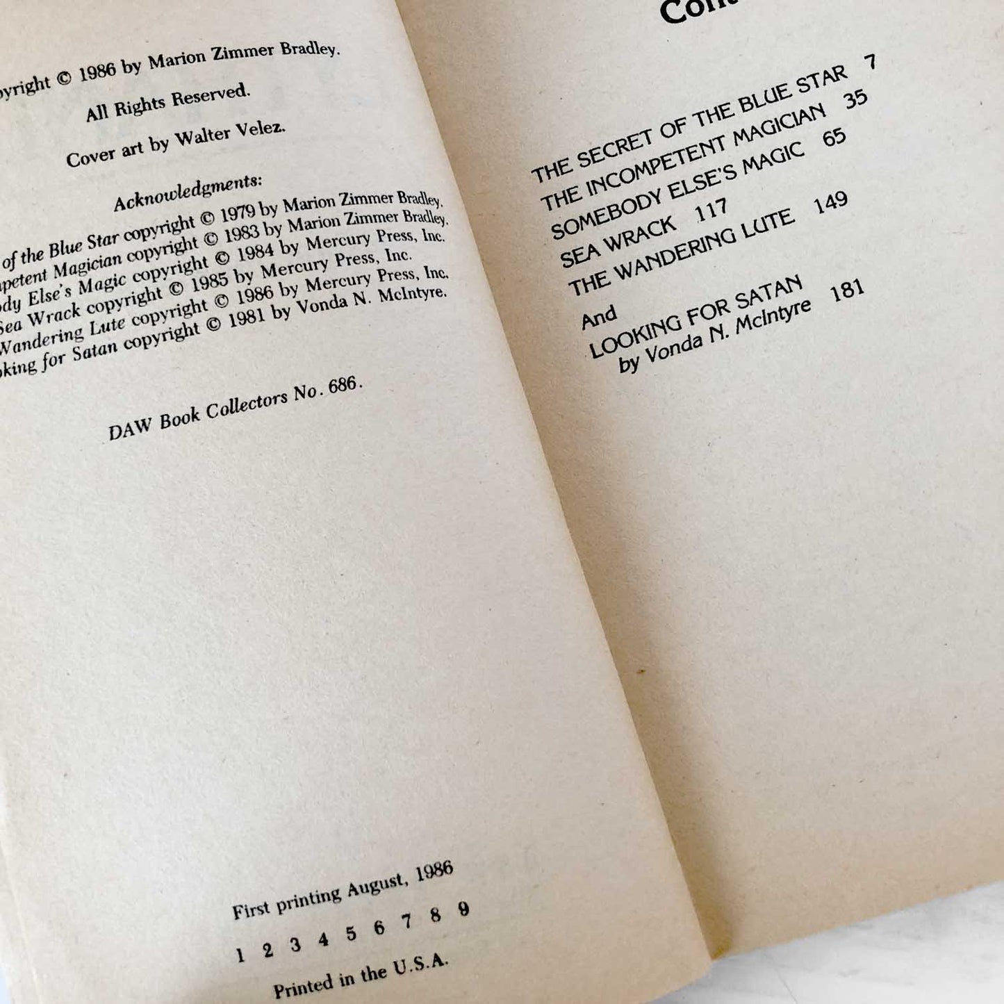 Lythande by Marion Zimmer Bradley [1986 PAPERBACK]