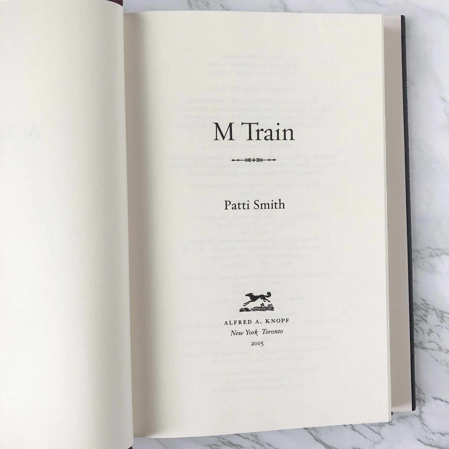 M Train by Patti Smith [FIRST EDITION / 2015] - Bookshop Apocalypse