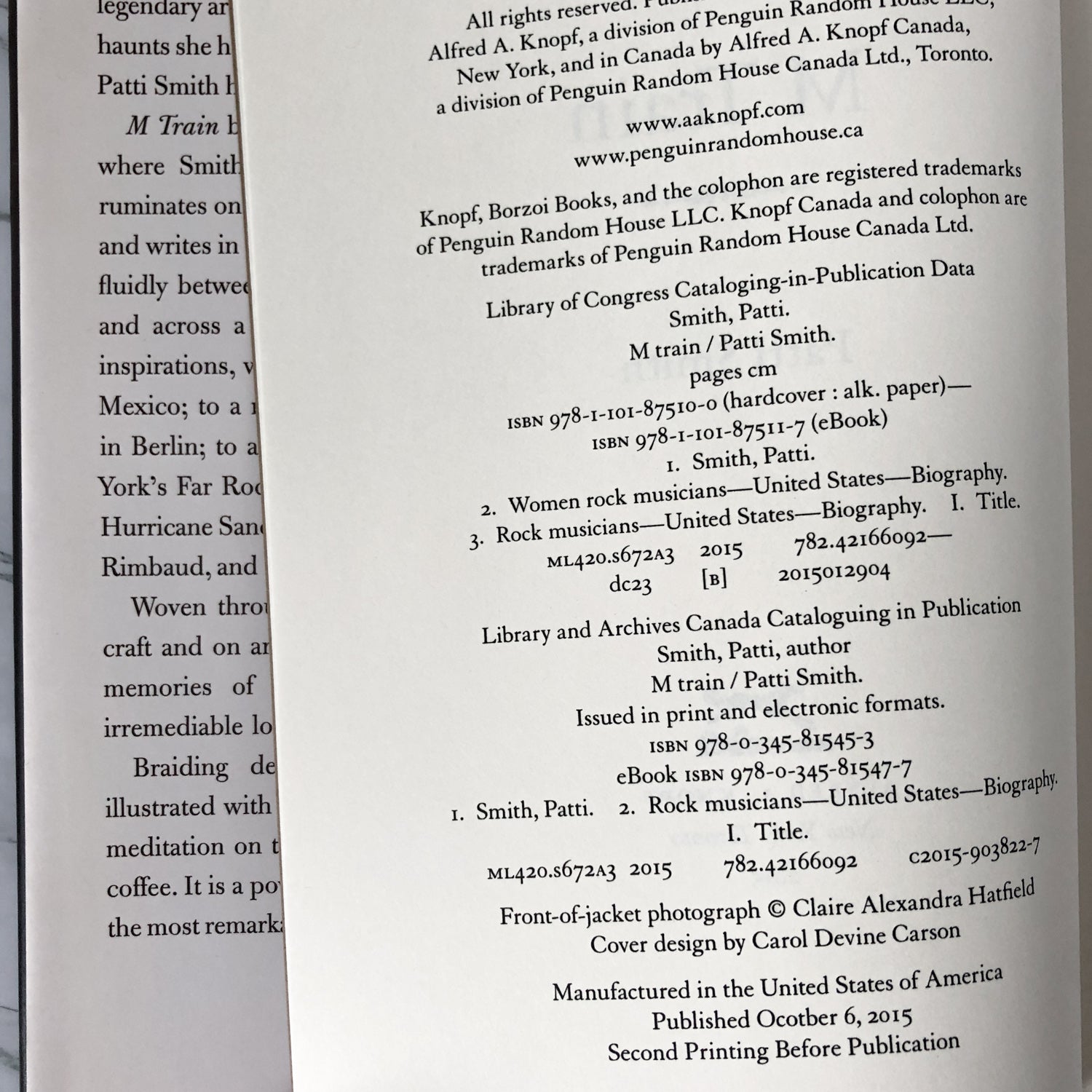 M Train by Patti Smith [FIRST EDITION / 2015] - Bookshop Apocalypse