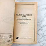 Macho Camacho's Beat by Luis Rafael Sánchez [1982 PAPERBACK]