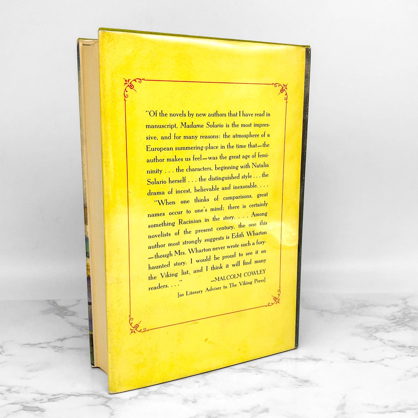 Madame Solario by "Anonymous" aka Gladys Huntington [FIRST EDITION • FIRST PRINTING] 1956