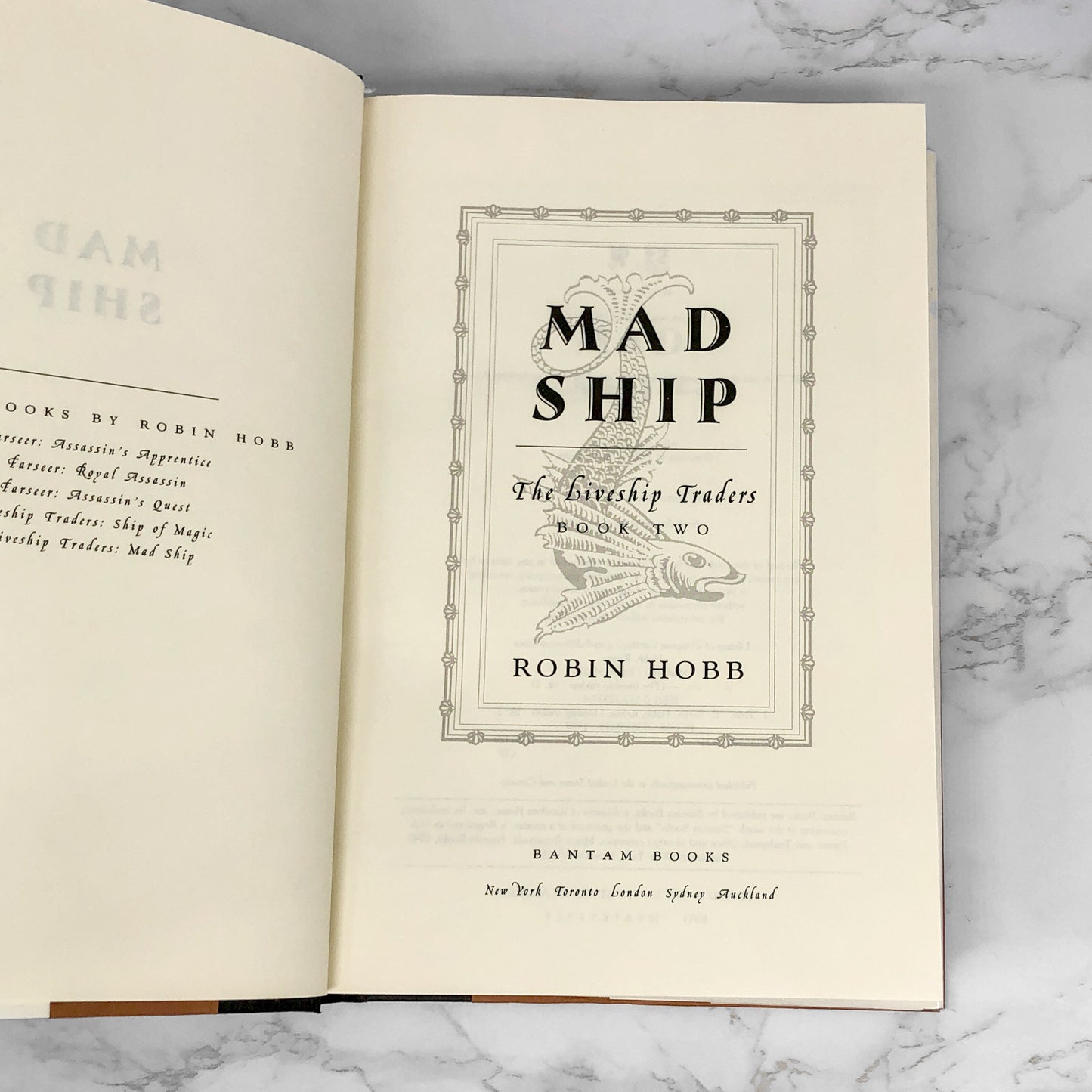 The Mad Ship by Robin Hobb [FIRST EDITION • FIRST PRINTING] 1999