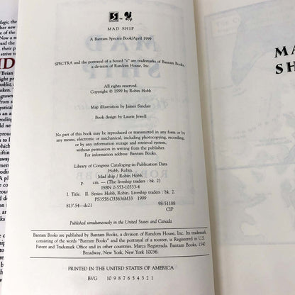 The Mad Ship by Robin Hobb [FIRST EDITION • FIRST PRINTING] 1999