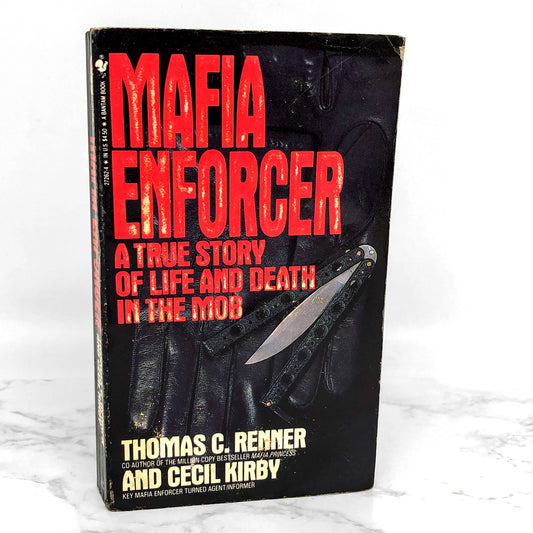 Mafia Enforcer by Cecil Kirby & Thomas C Renner [FIRST PAPERBACK PRINTING] 1988