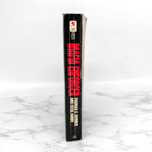Mafia Enforcer by Cecil Kirby & Thomas C Renner [FIRST PAPERBACK PRINTING] 1988