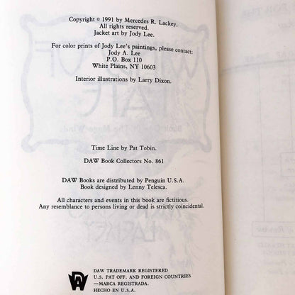 The Mage Winds Trilogy by Mercedes Lackey [THREE HARDCOVER SET] 1991