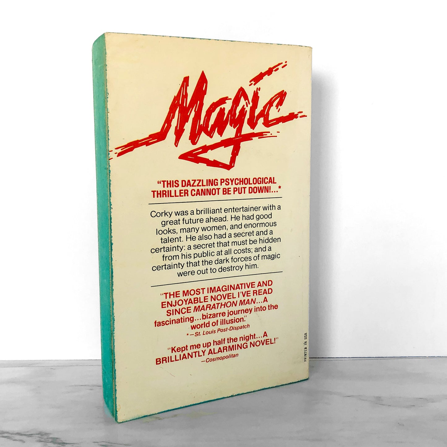 Magic by William Goldman [1978 DELL PAPERBACK]
