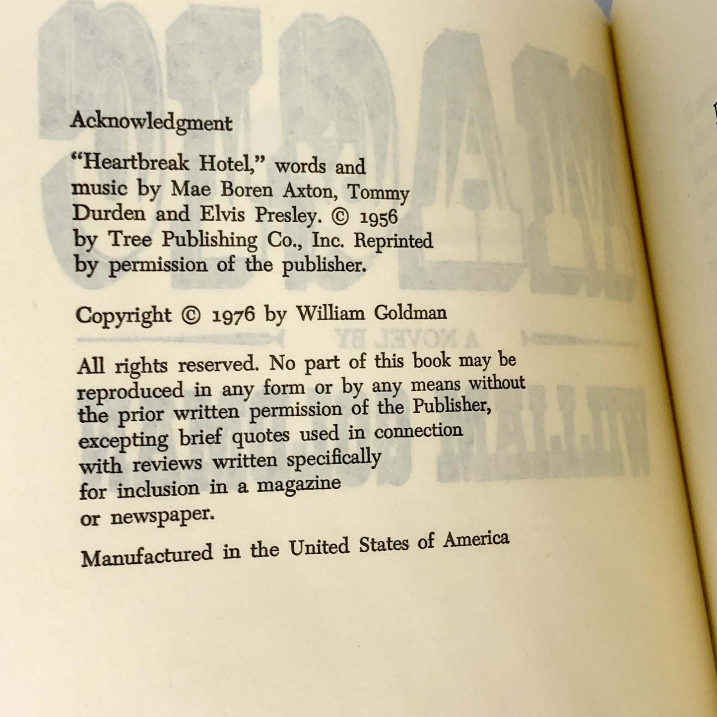 Magic by William Goldman [1976 HARDCOVER] BCE • Delacorte Press
