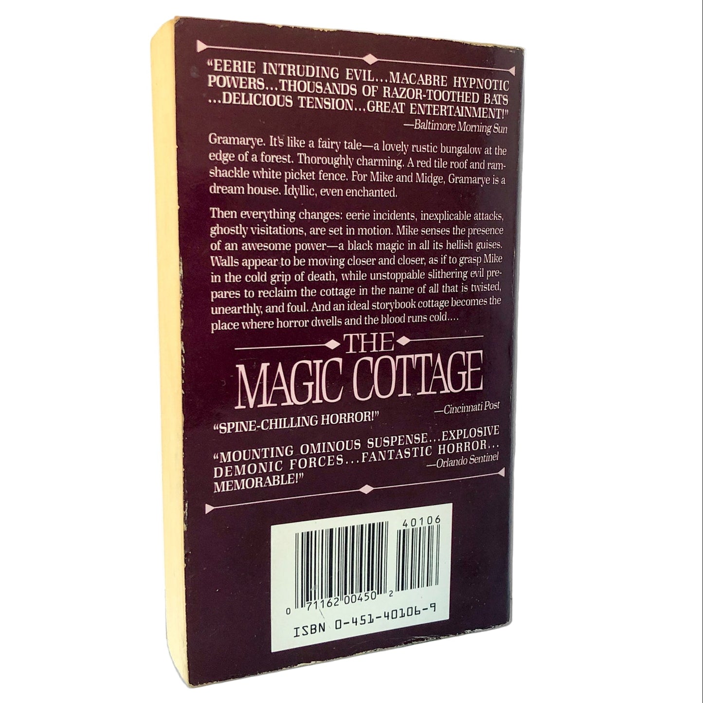 The Magic Cottage by James Herbert [1988 PAPERBACK]