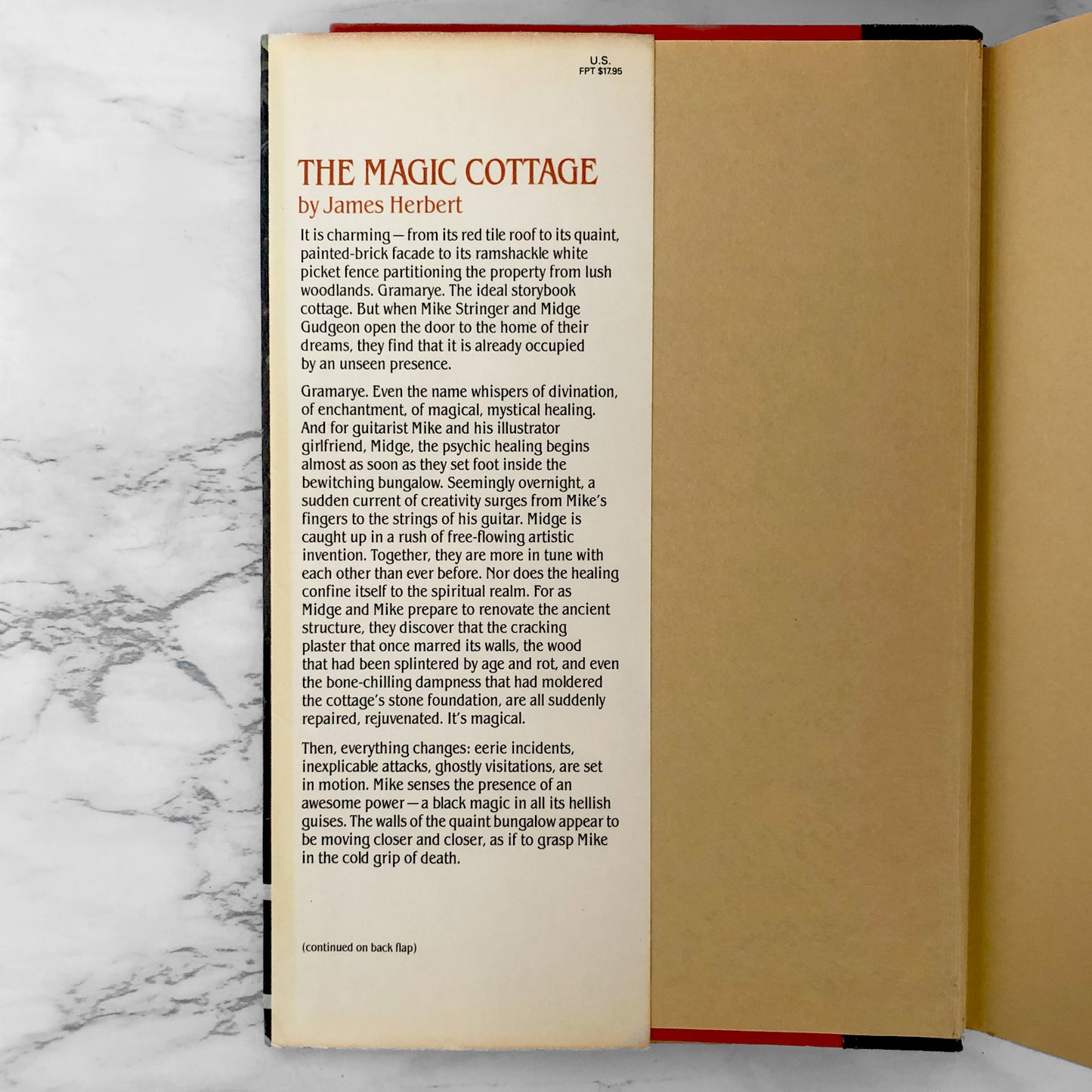 The Magic Cottage by James Herbert [FIRST EDITION / FIRST PRINTING] 1987